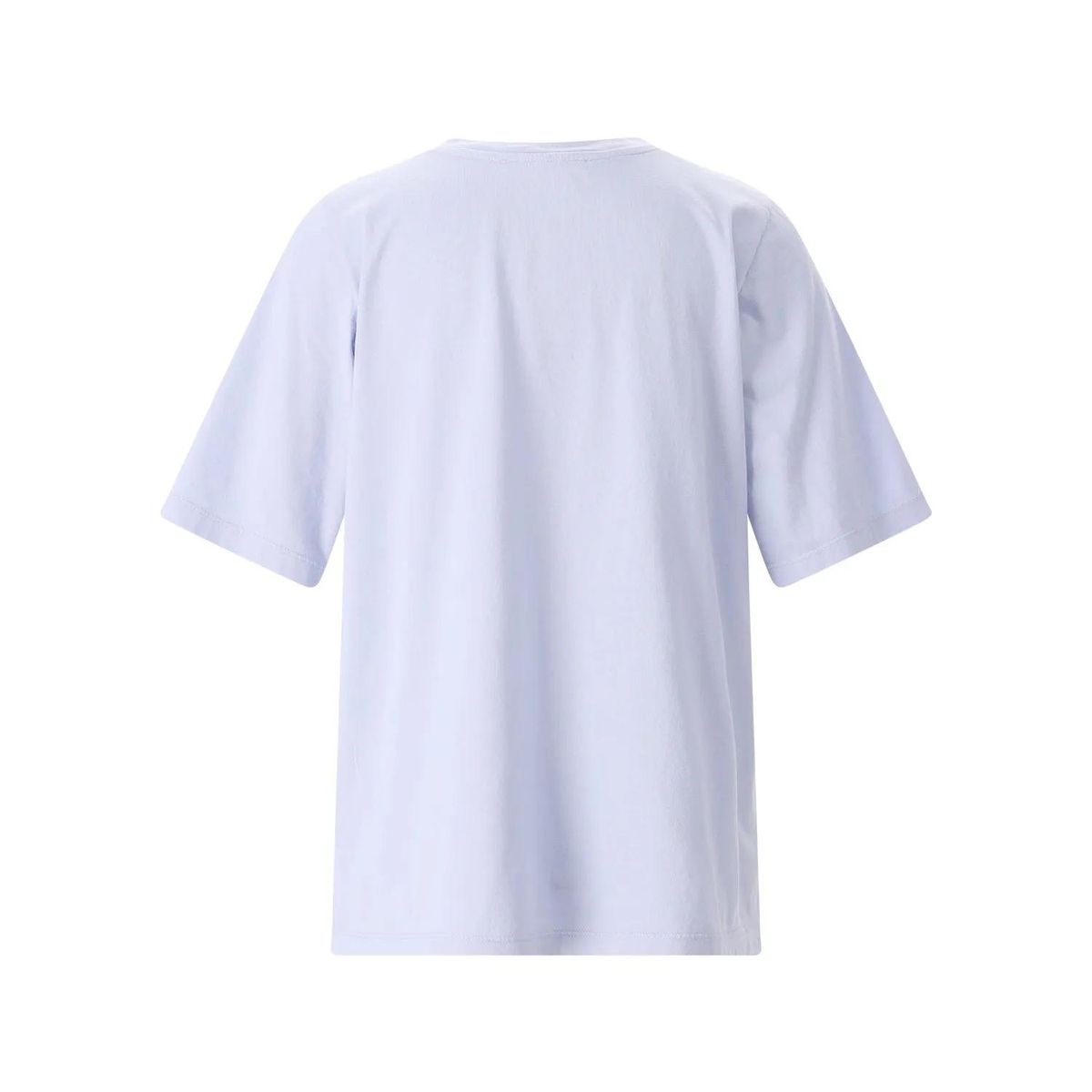 Baumwoll-T-Shirt mit Rüschendetails