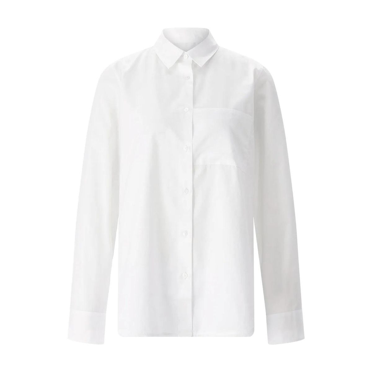 Klassisches Langarm-Hemd mit Knopfleiste