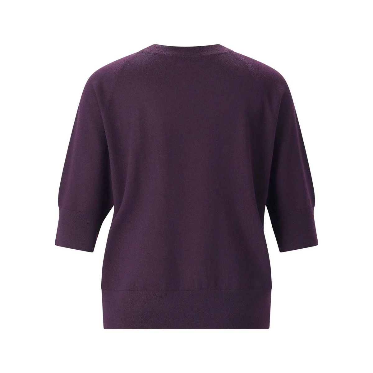 Eleganter Kurzarmpullover aus Merinowolle