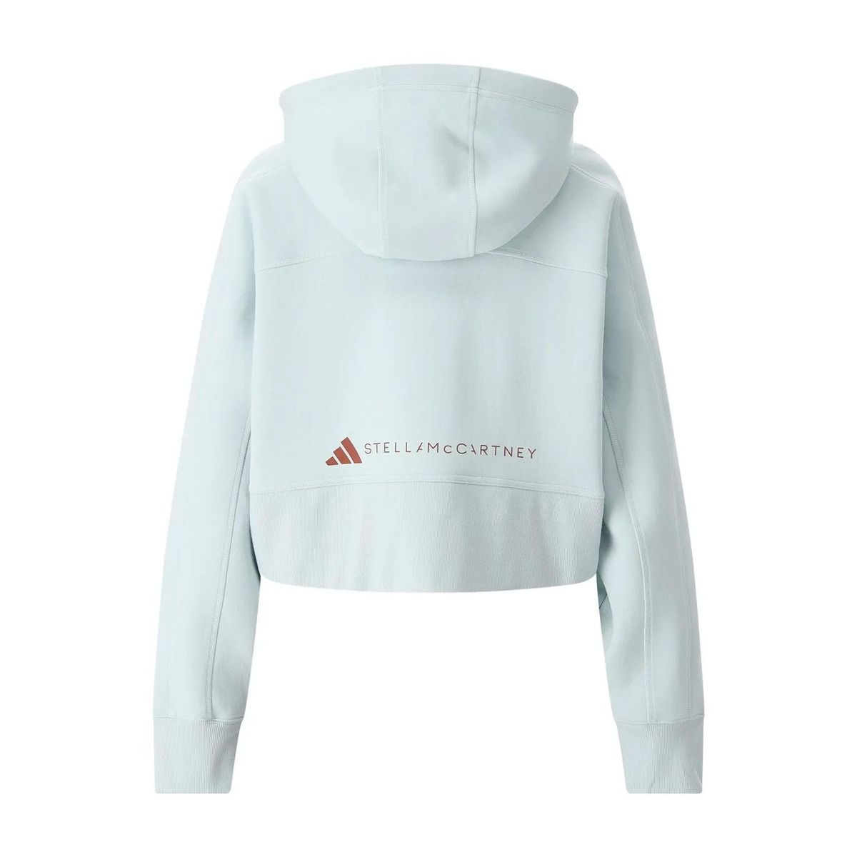 Kurze Sweatjacke mit Reißverschluss