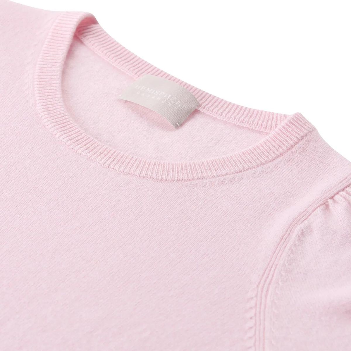 Feminines Kaschmir-Strickoberteil