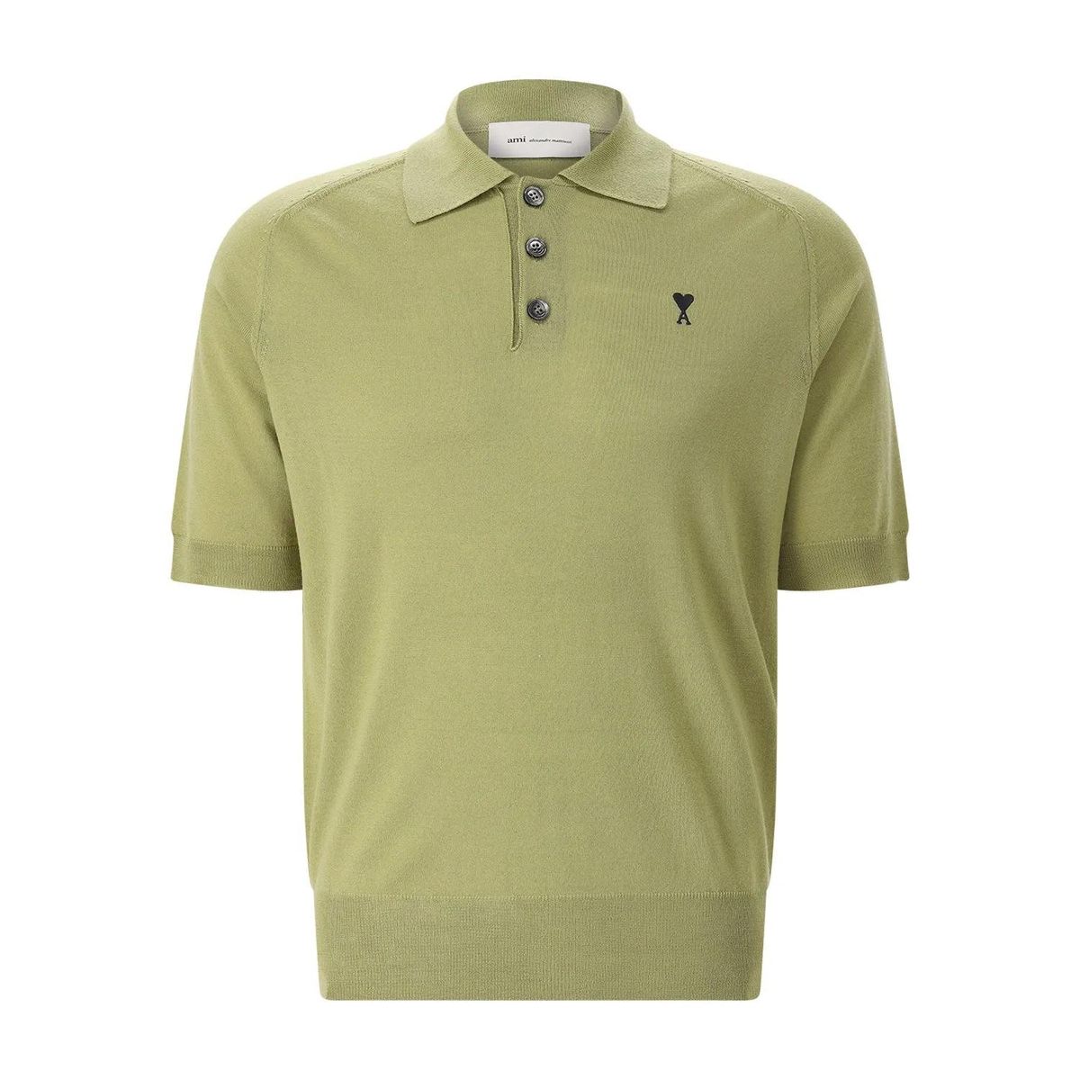 Elegantes Strickpolohemd mit Logo-Stickerei