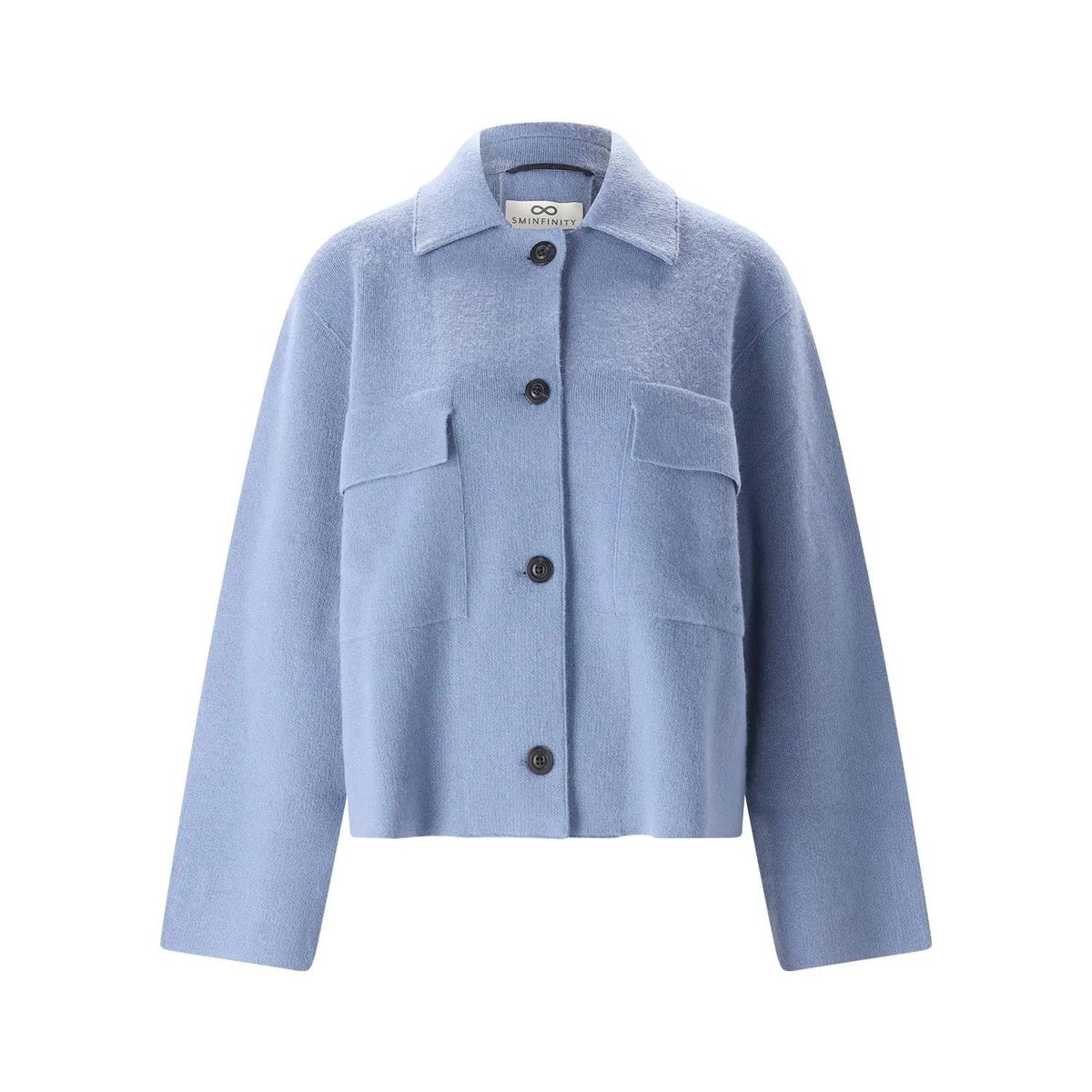 Strickjacke aus Kaschmir-Mischgewebe mit lässiger Passform