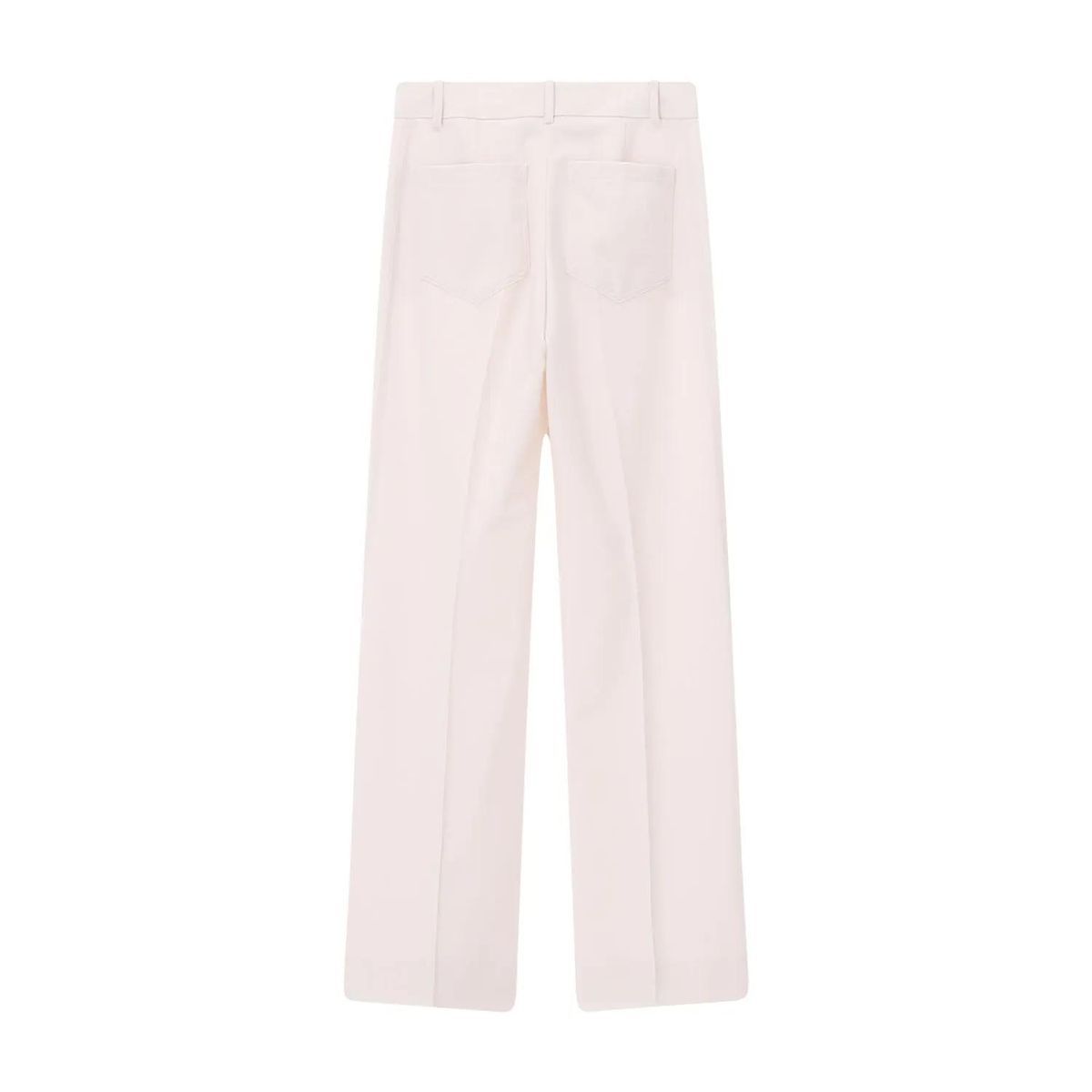 Elegante, weite Stoffhose mit Taschen