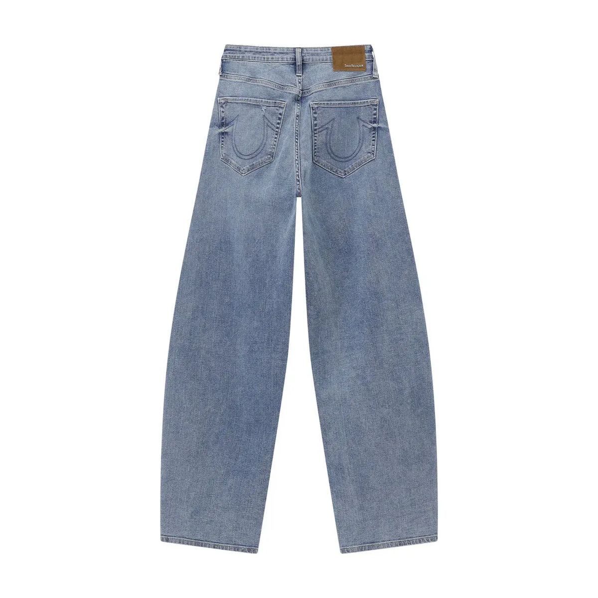 Weit geschnittene High-Rise Jeans