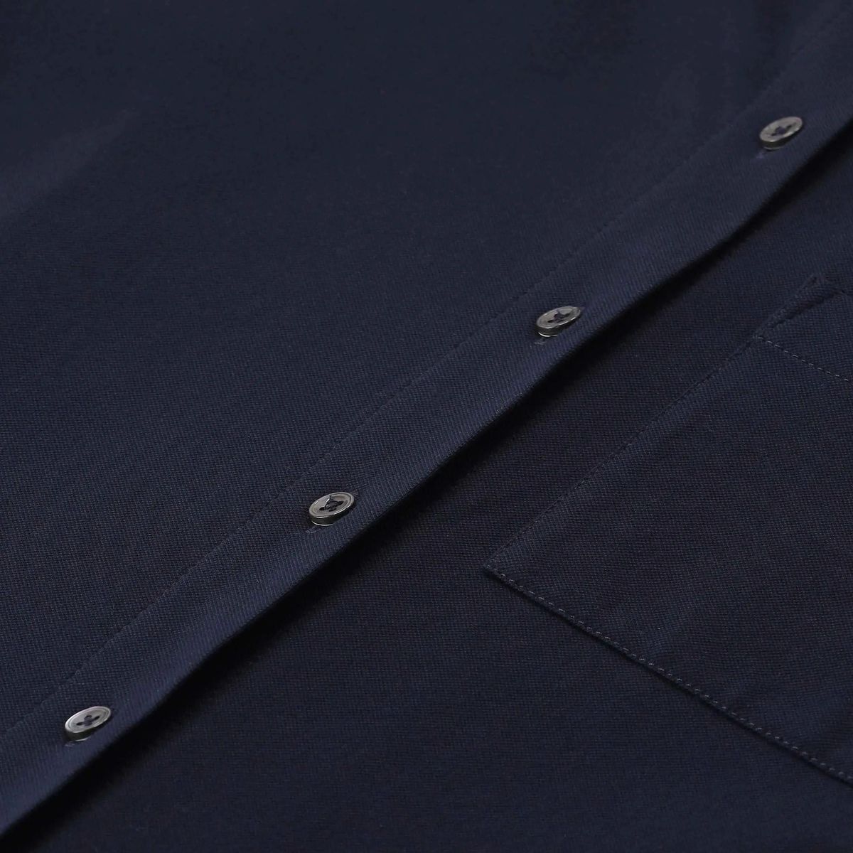 Midi-Hemdblusenkleid mit langen Ärmeln