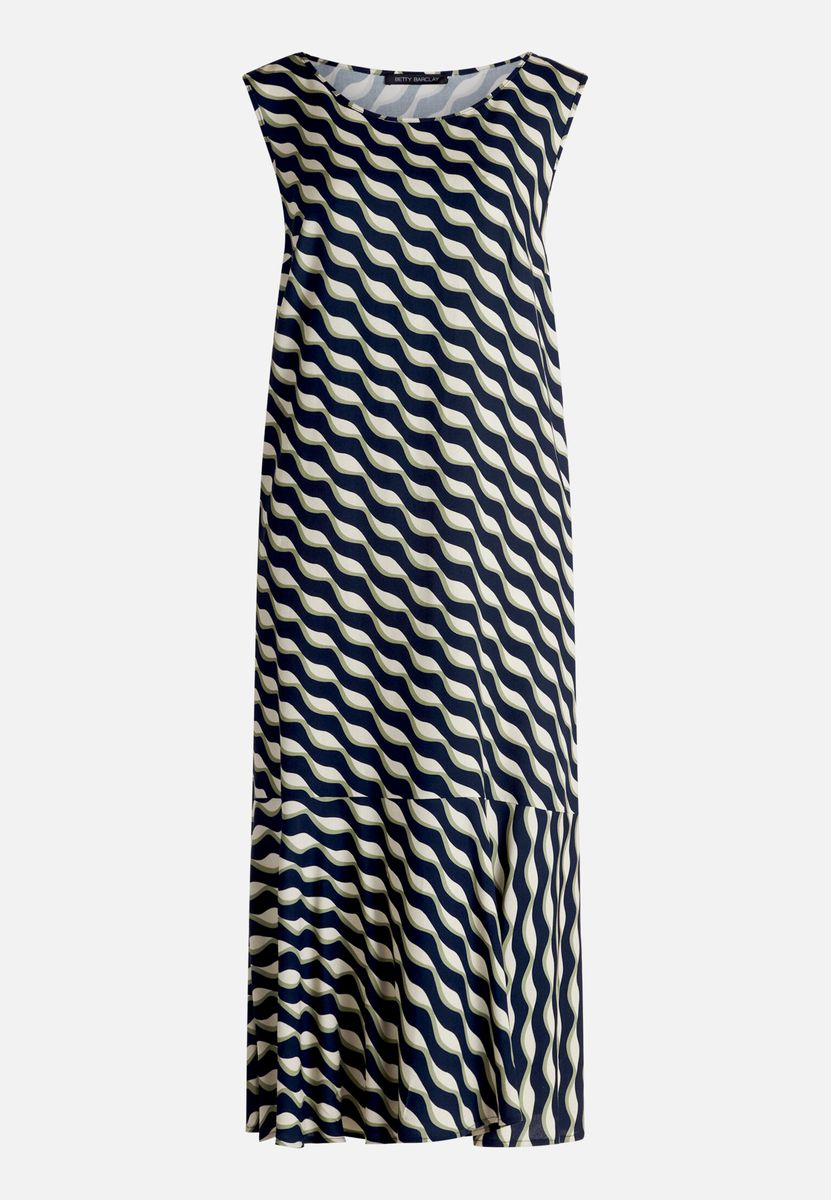 Ärmelloses Midikleid mit Animal-Print