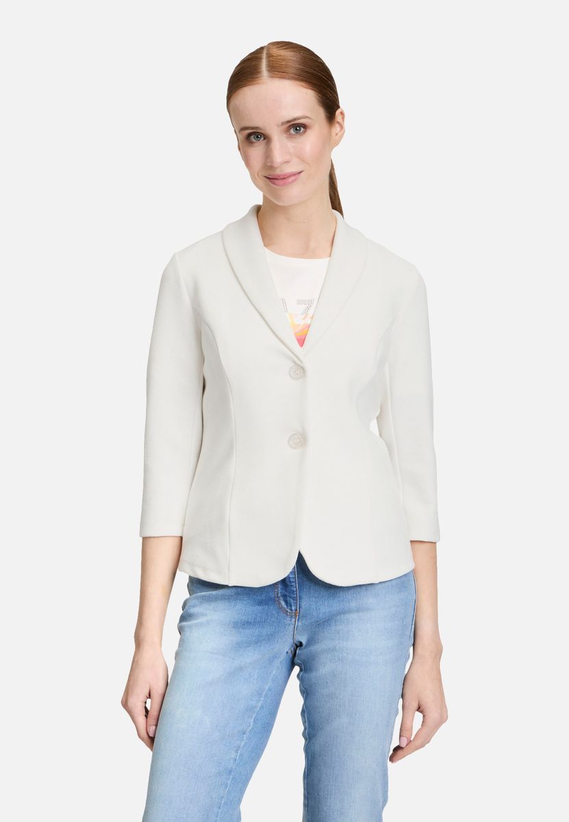 Eleganter Kurzblazer mit Knöpfen