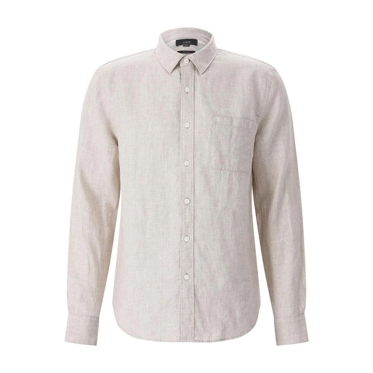 Klassisch geschnittenes Langarmhemd