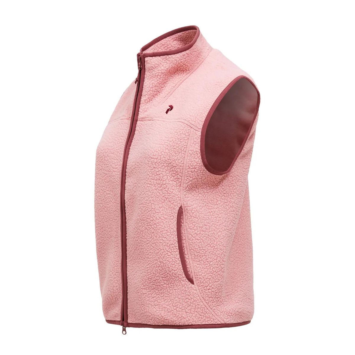 Fleeceweste mit Reißverschluss