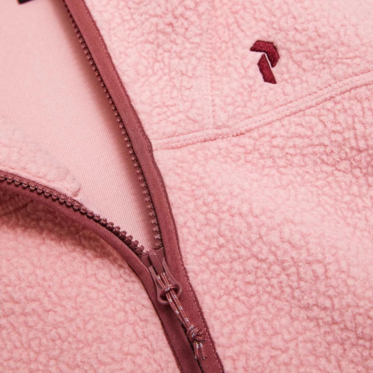 Fleeceweste mit Reißverschluss