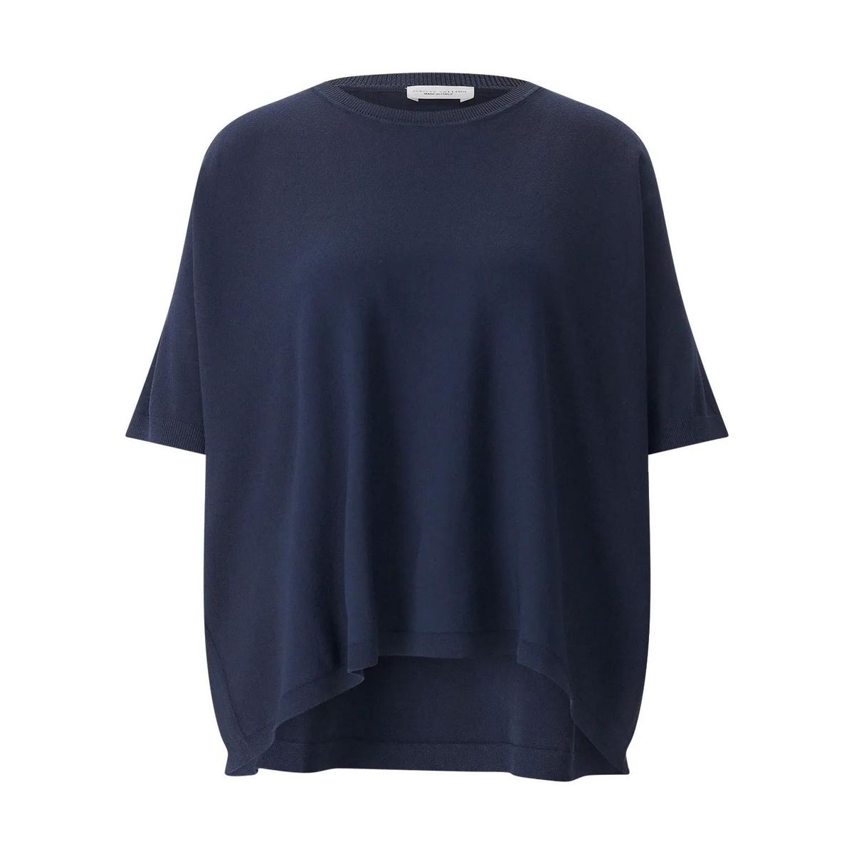 Boxy Strickoberteil mit entspannter Passform