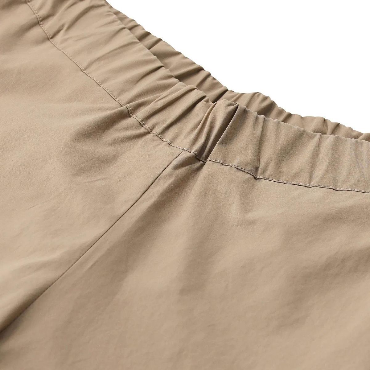 Weite Baumwollmischhose