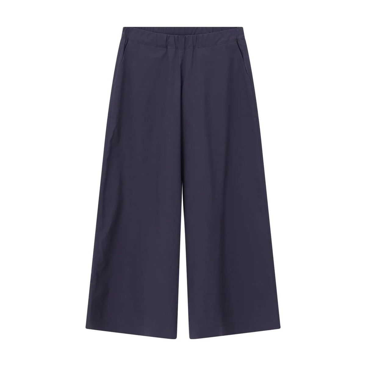 Weite Baumwollmischhose