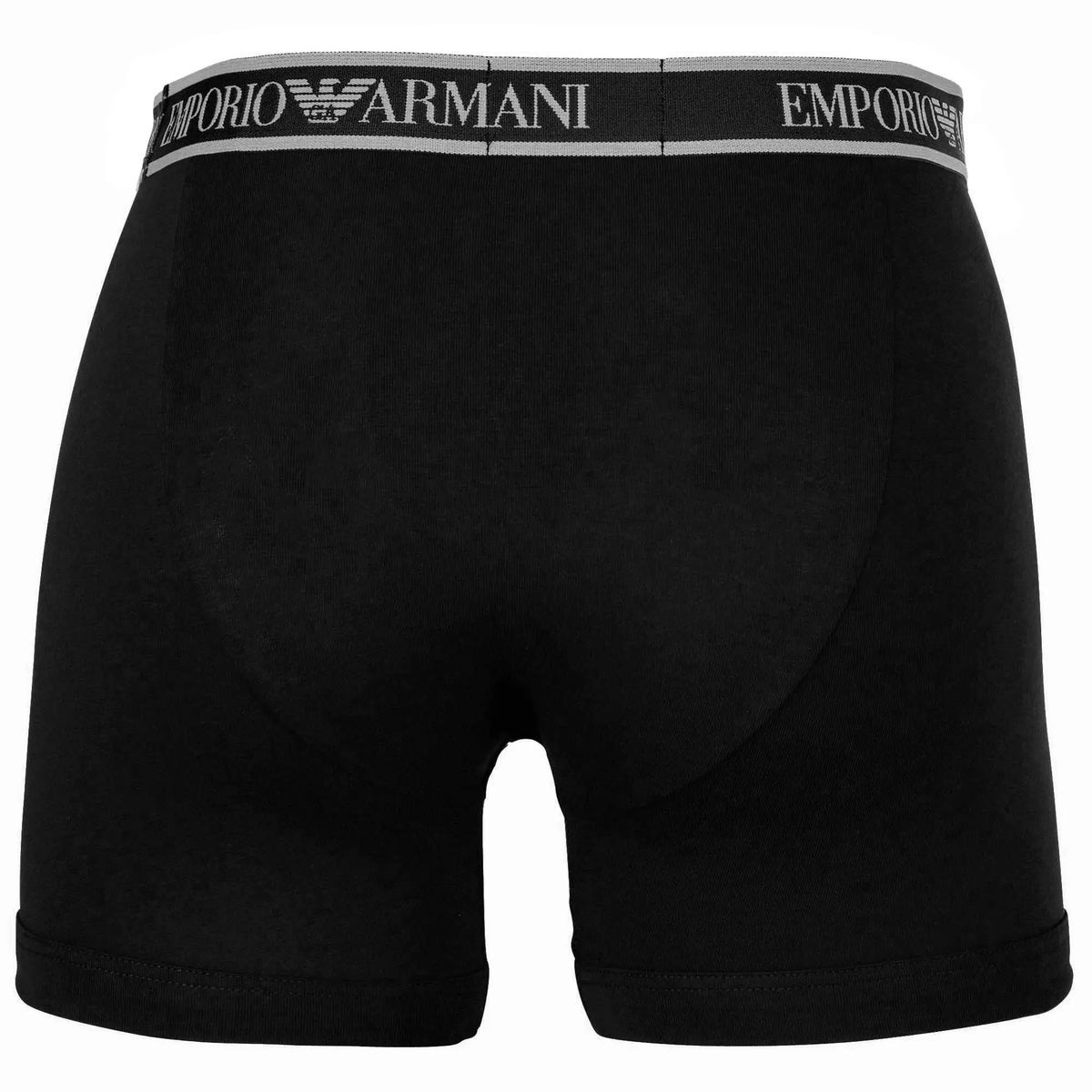 Schwarze Baumwoll-Boxershorts für Herren