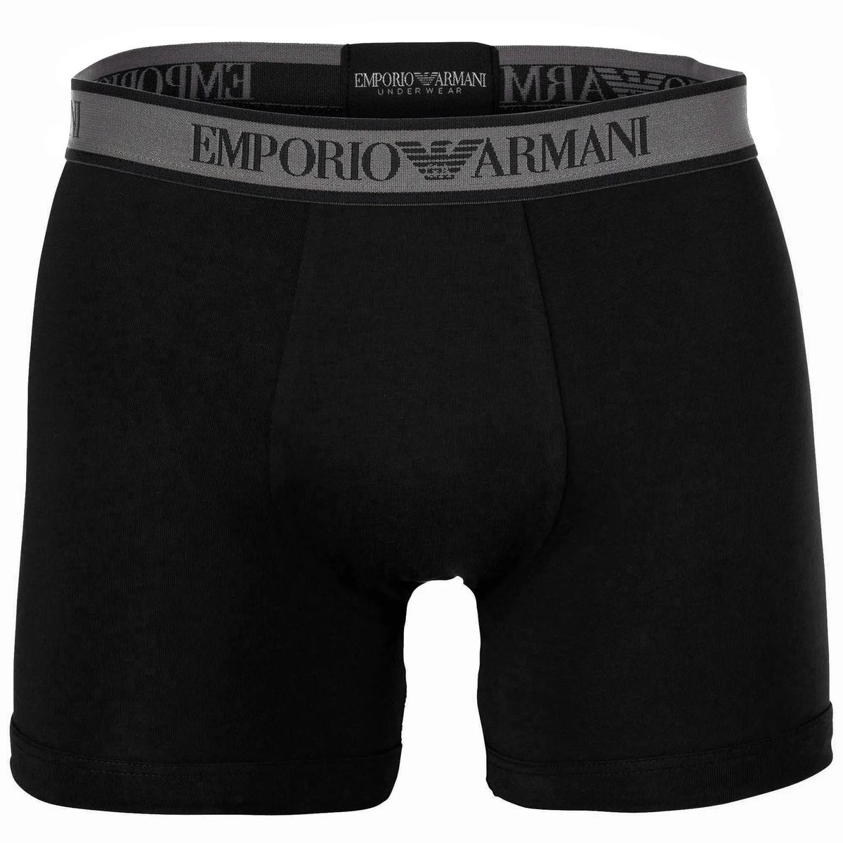 Schwarze Baumwoll-Boxershorts für Herren