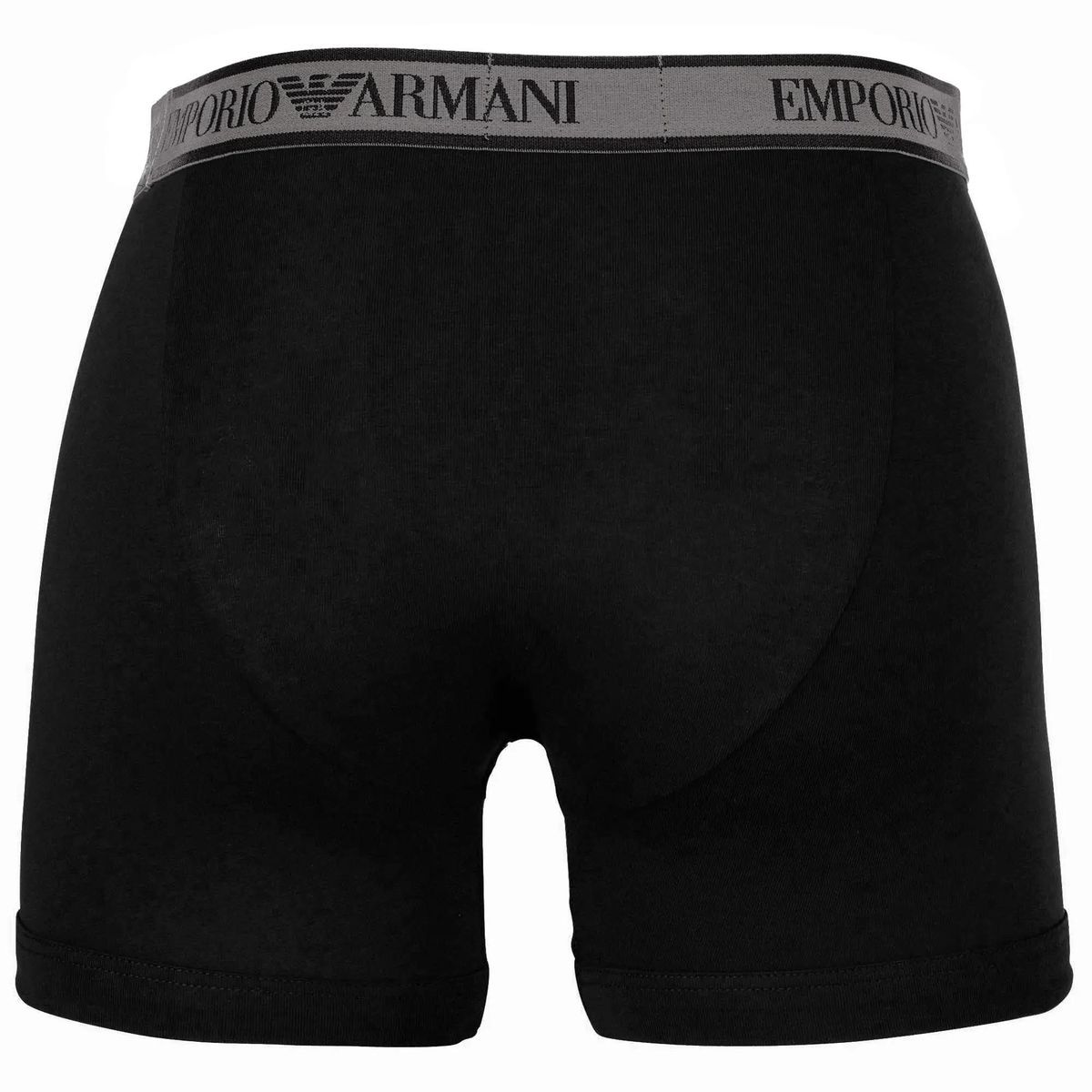 Schwarze Baumwoll-Boxershorts für Herren