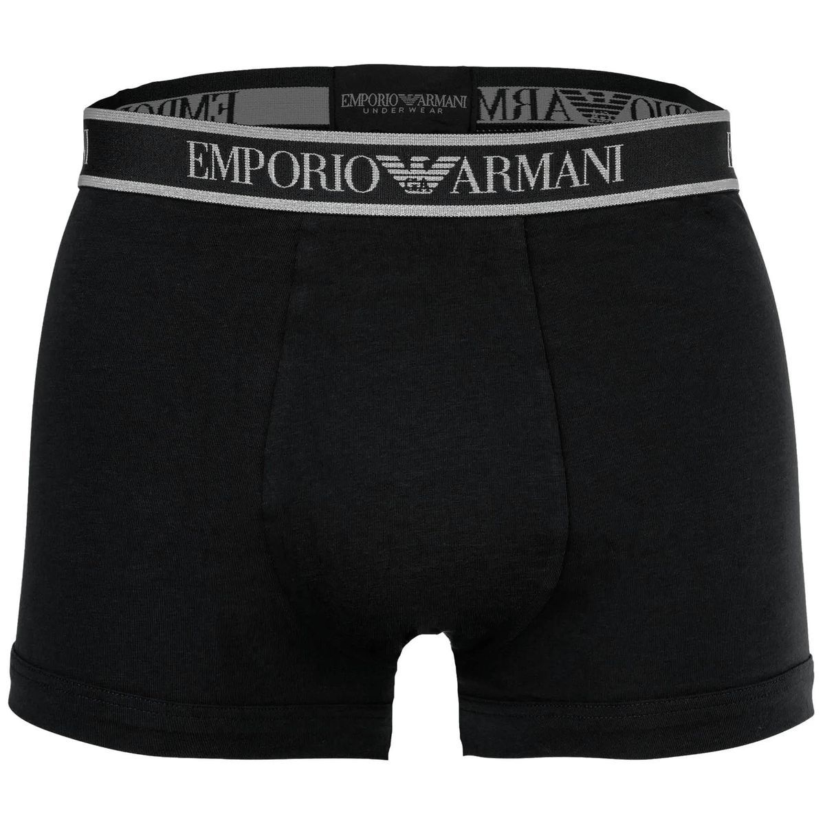 Schwarze Baumwoll-Boxershorts für Herren