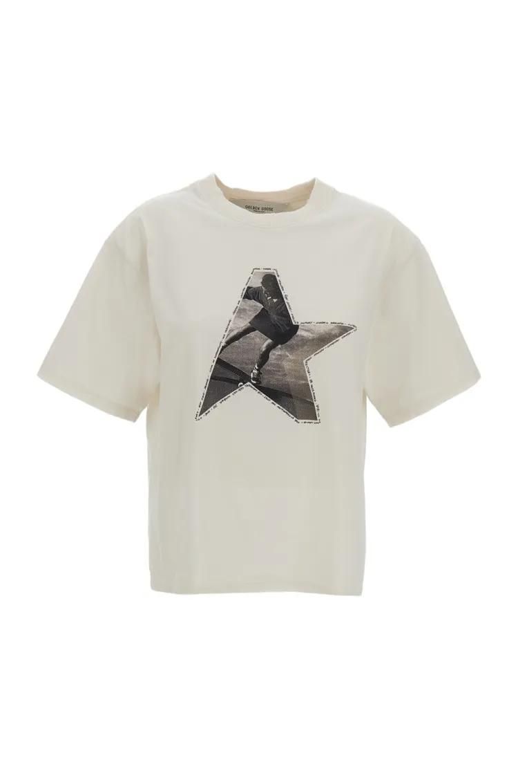 Oversized T-Shirt mit Sternenprint