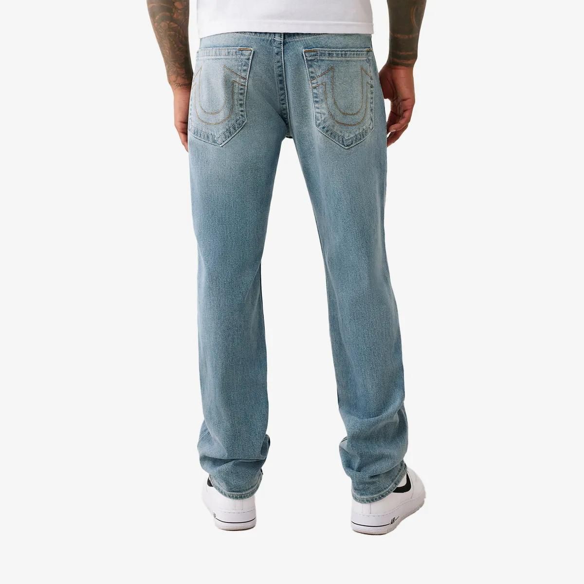Hell gewaschene Slim Fit Jeans