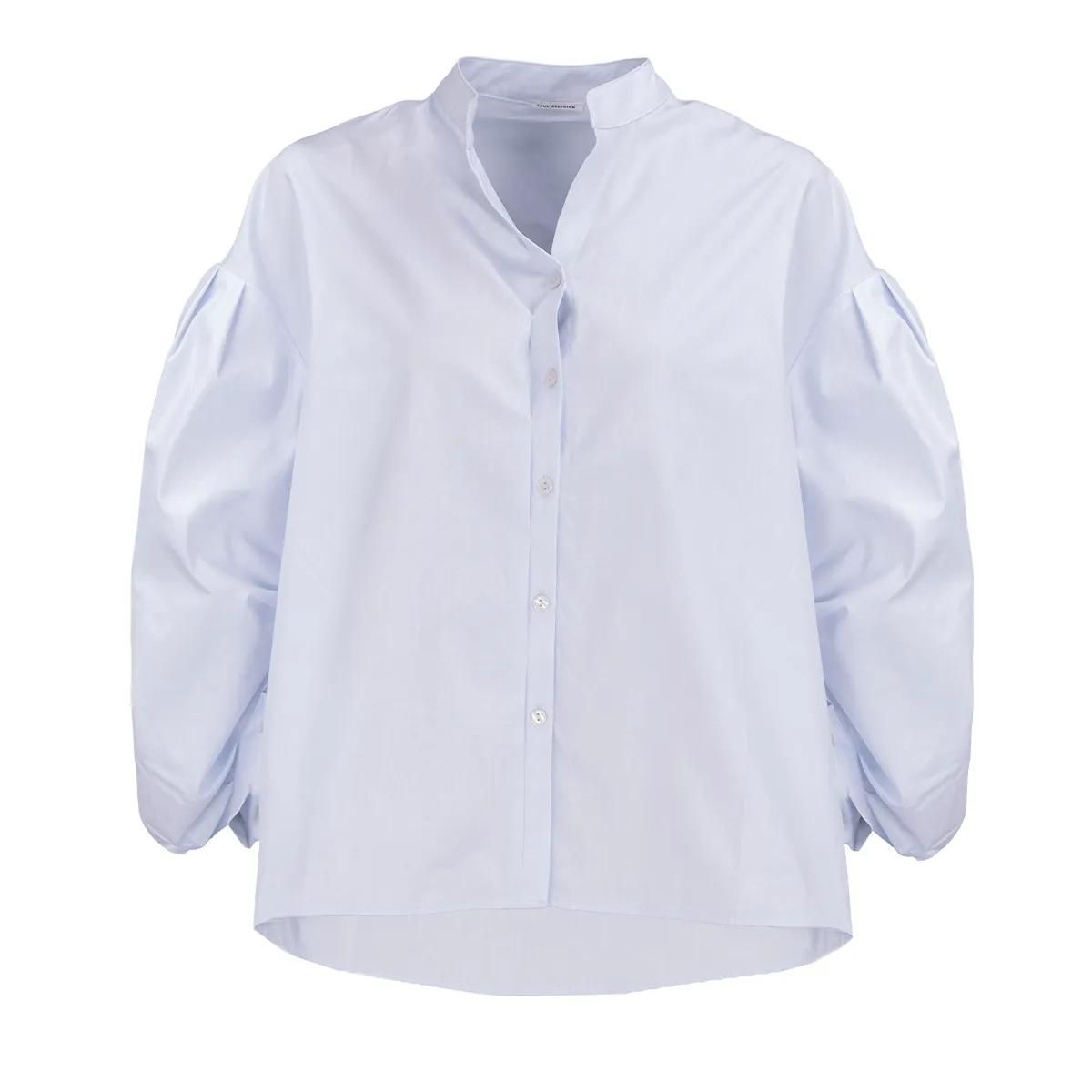 Übergroßes Hemd mit Ballonärmeln