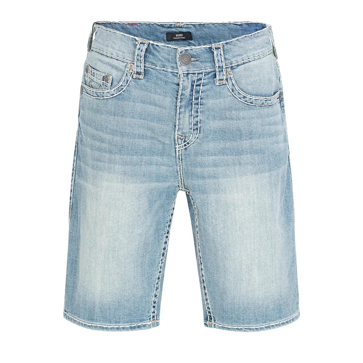 Baggy Denim Shorts mit heller Waschung
