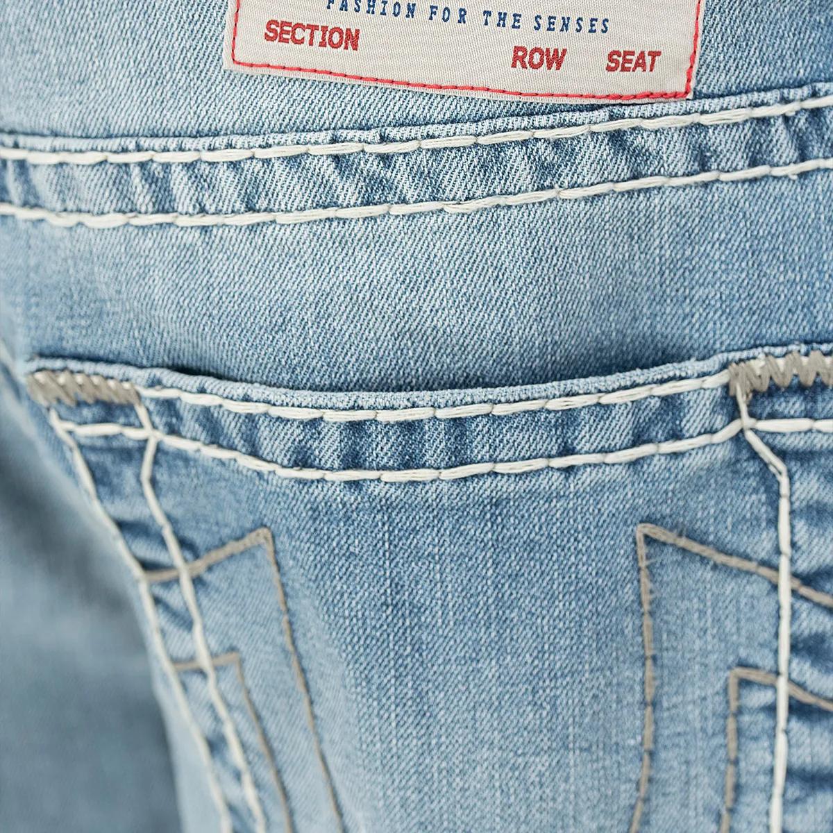 Baggy Denim Shorts mit heller Waschung