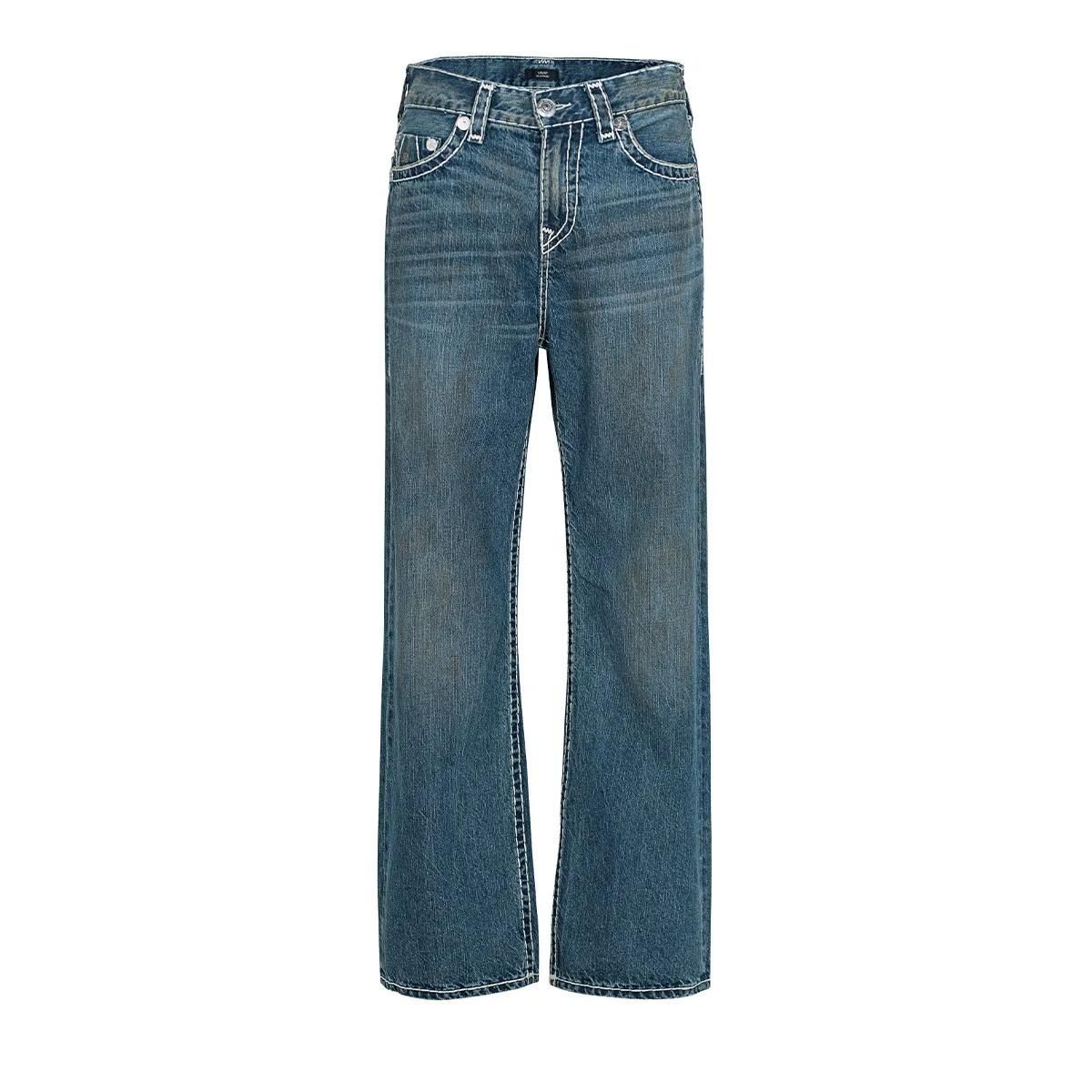 Baggy Jeans mit Super T-Stitching