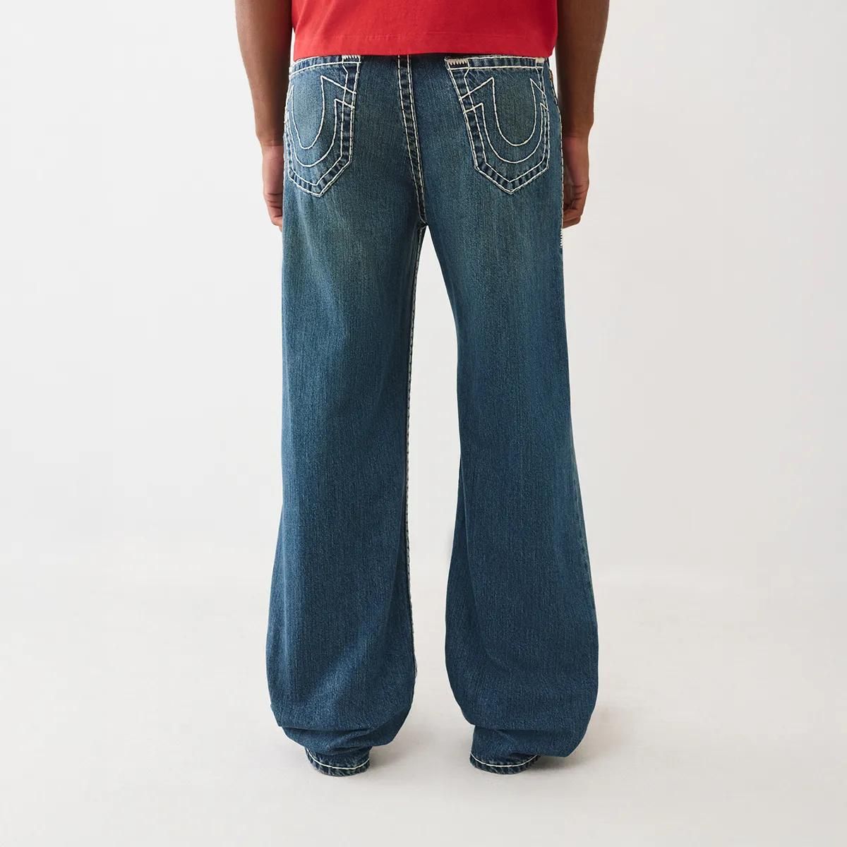 Baggy Jeans mit Super T-Stitching