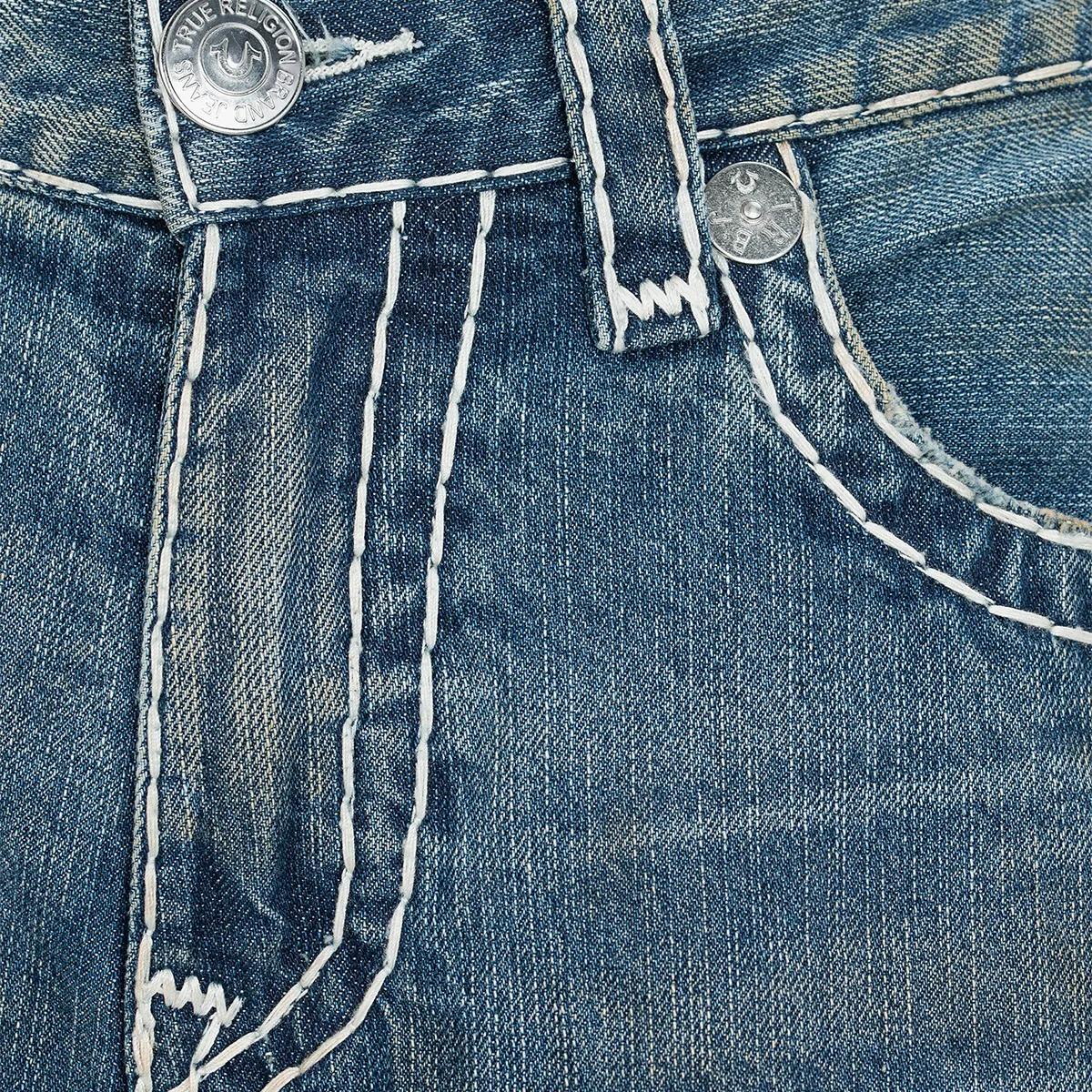 Baggy Jeans mit Super T-Stitching