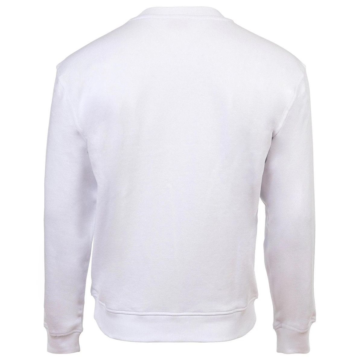 Minimalistisches Baumwoll-Sweatshirt mit Rundhalsausschnitt