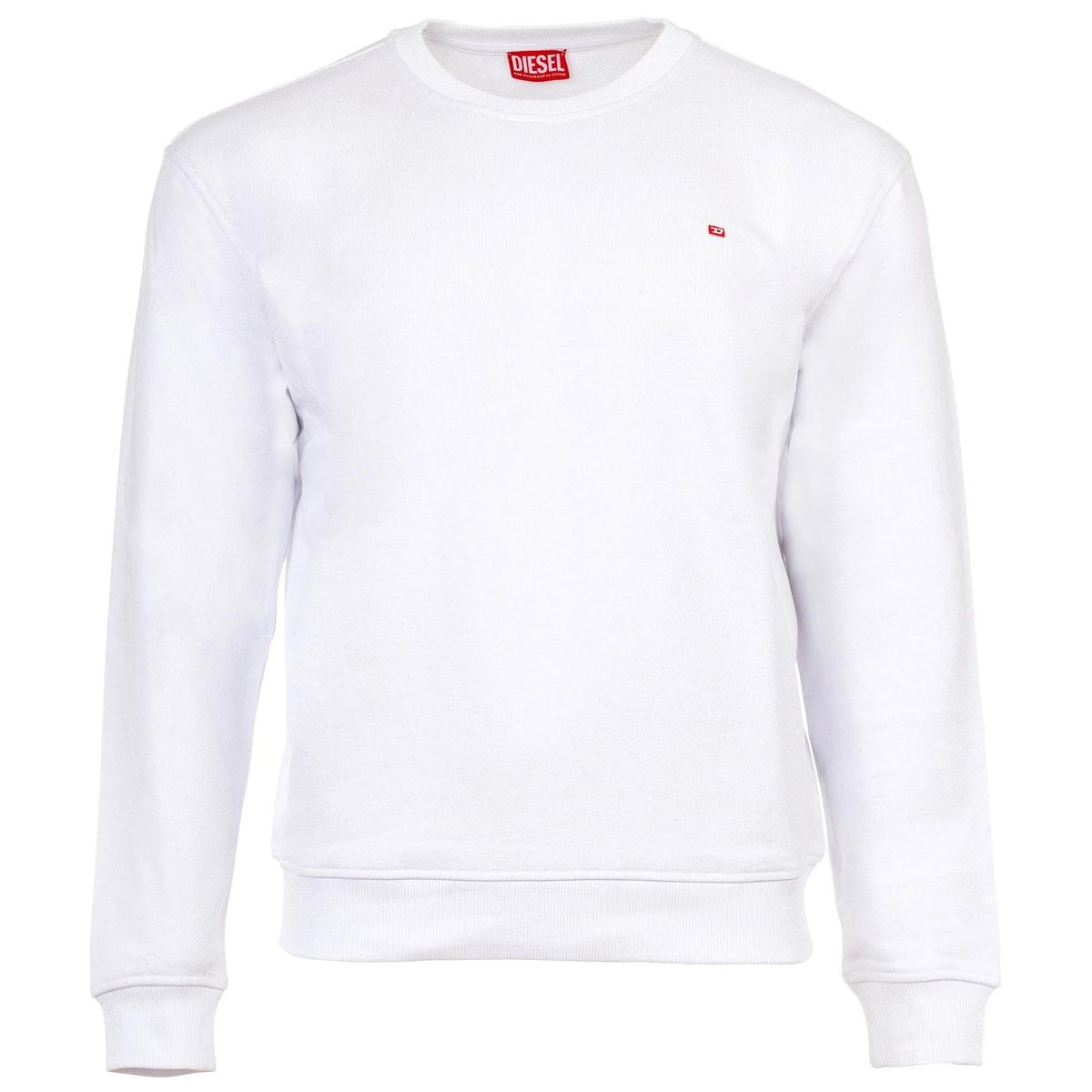 Minimalistisches Baumwoll-Sweatshirt mit Rundhalsausschnitt