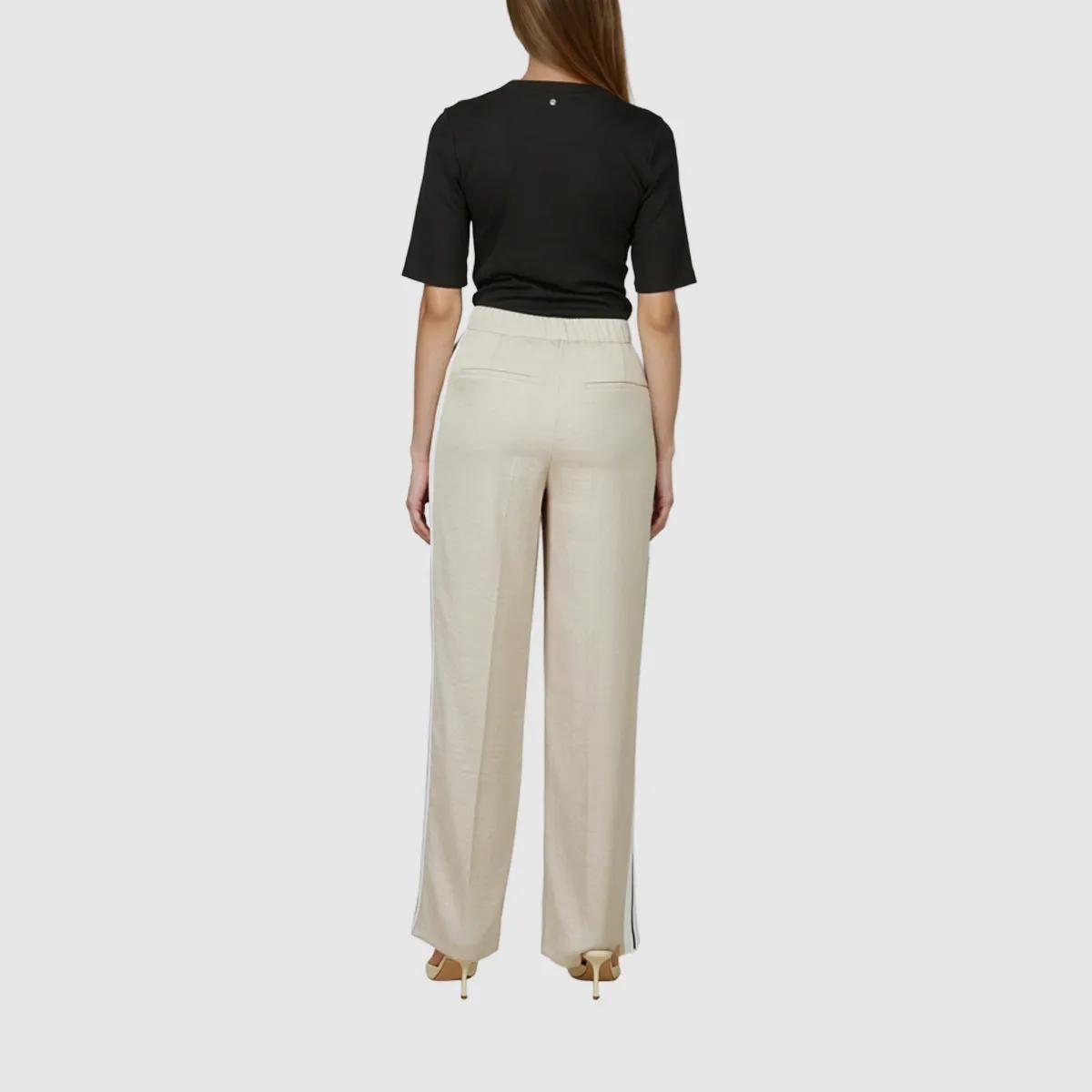 Elegante Weite Bundfaltenhose