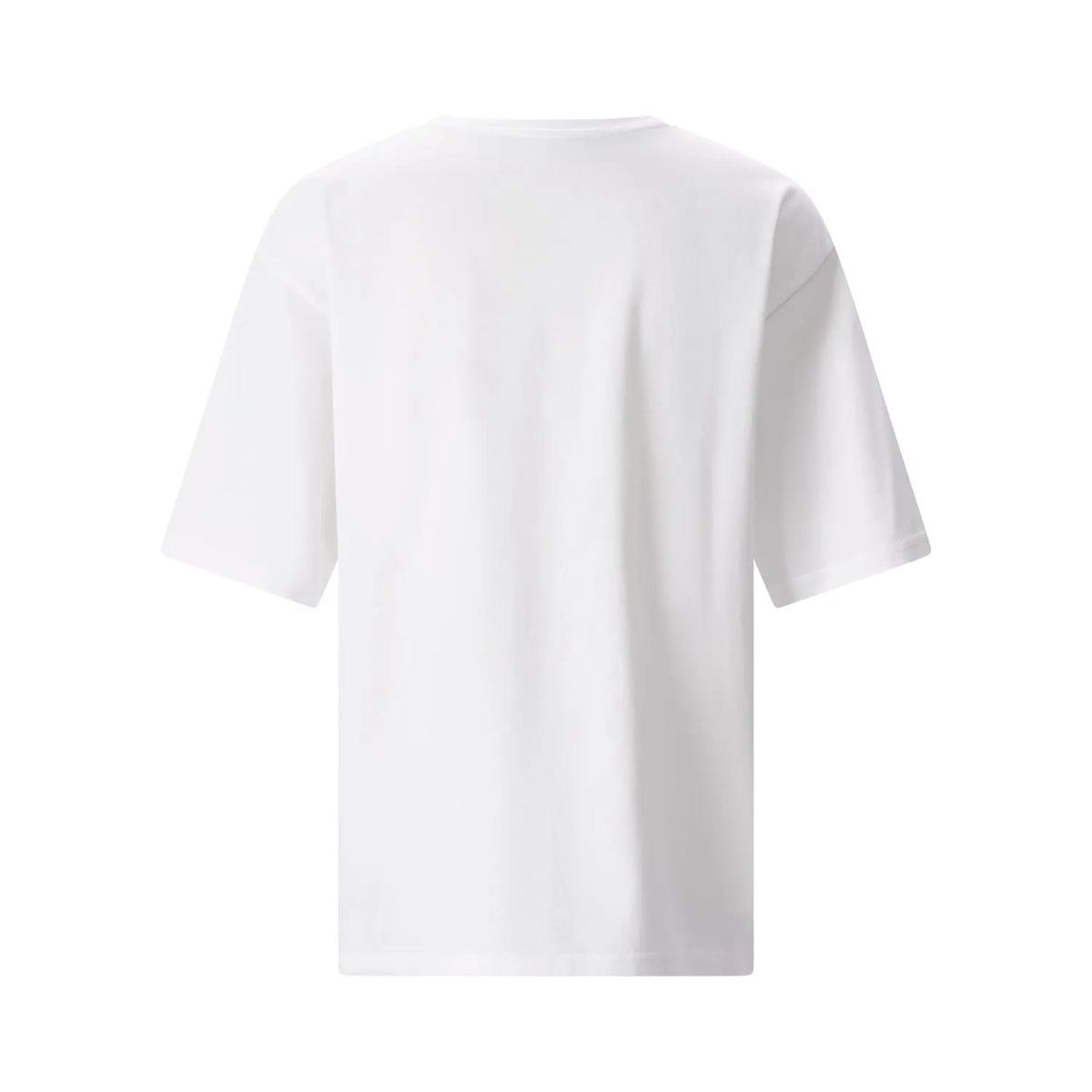 Bedrucktes Oversized T-Shirt mit Rundhalsausschnitt