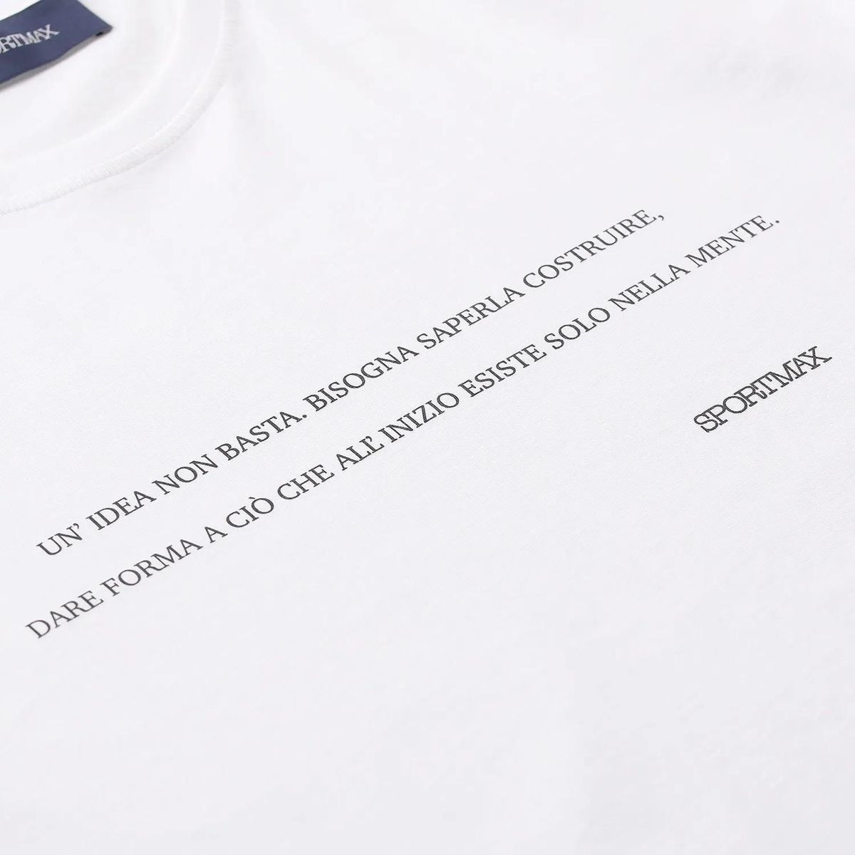 Bedrucktes Oversized T-Shirt mit Rundhalsausschnitt