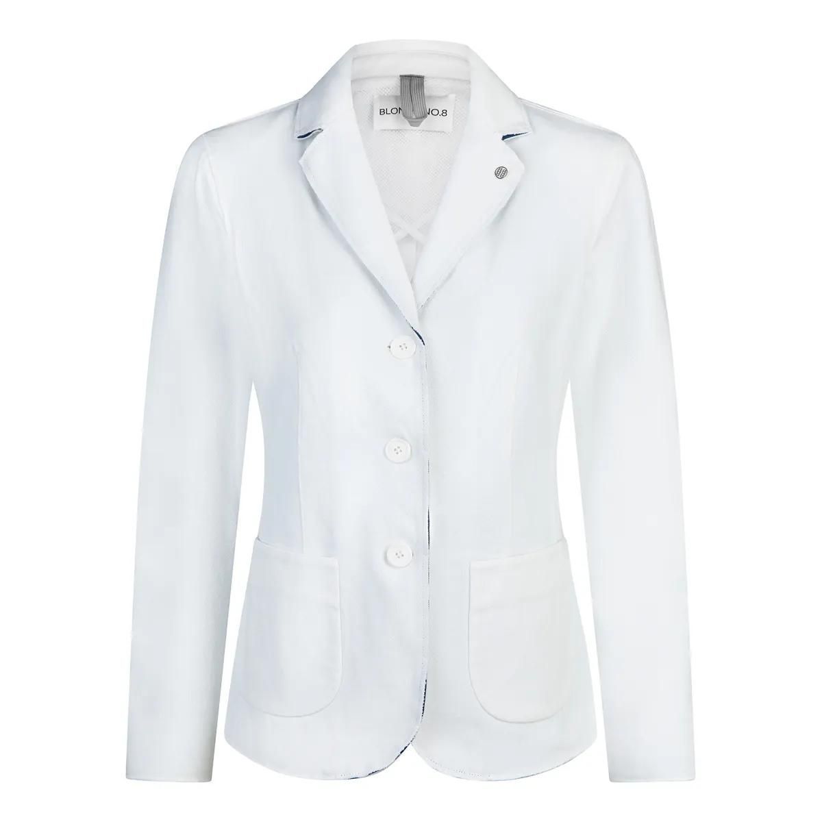 Klassischer taillierter Blazer aus Baumwollmischung