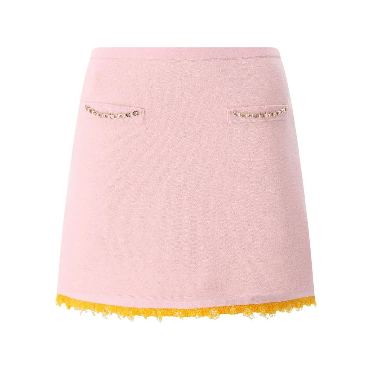 Eleganter A-Linien Minirock aus Wollmischung