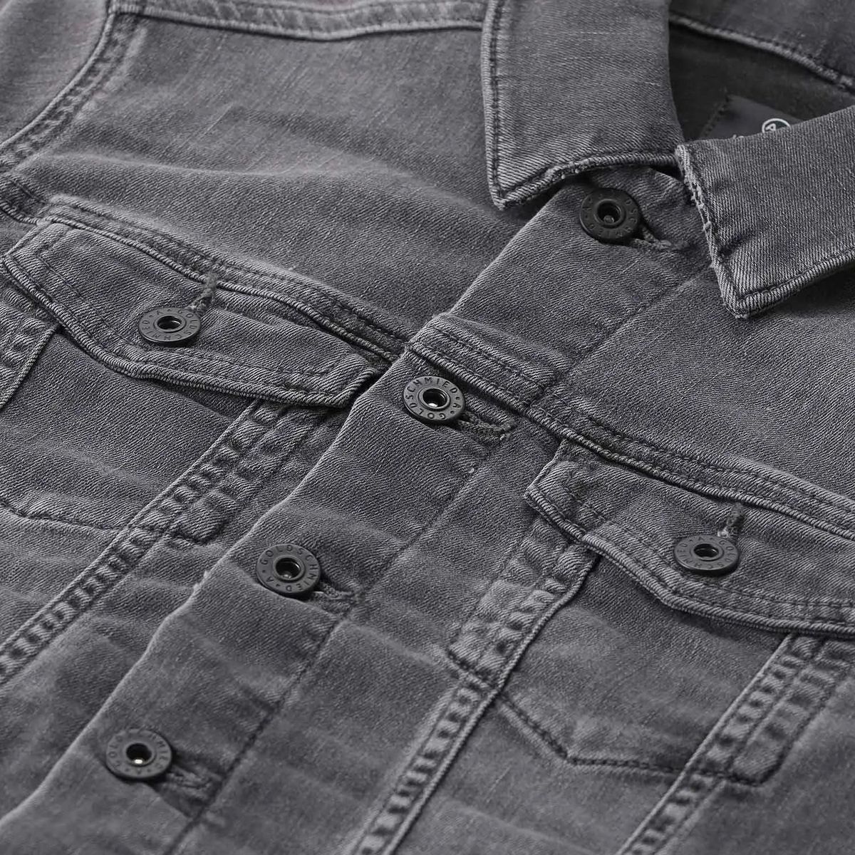 Klassische Denim Trucker Jacke