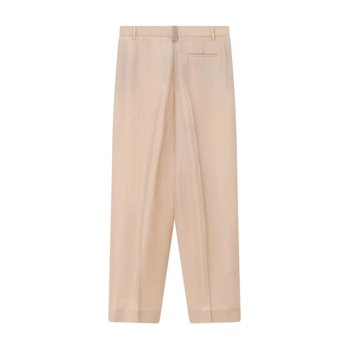 Weite Hose mit Bundfalten