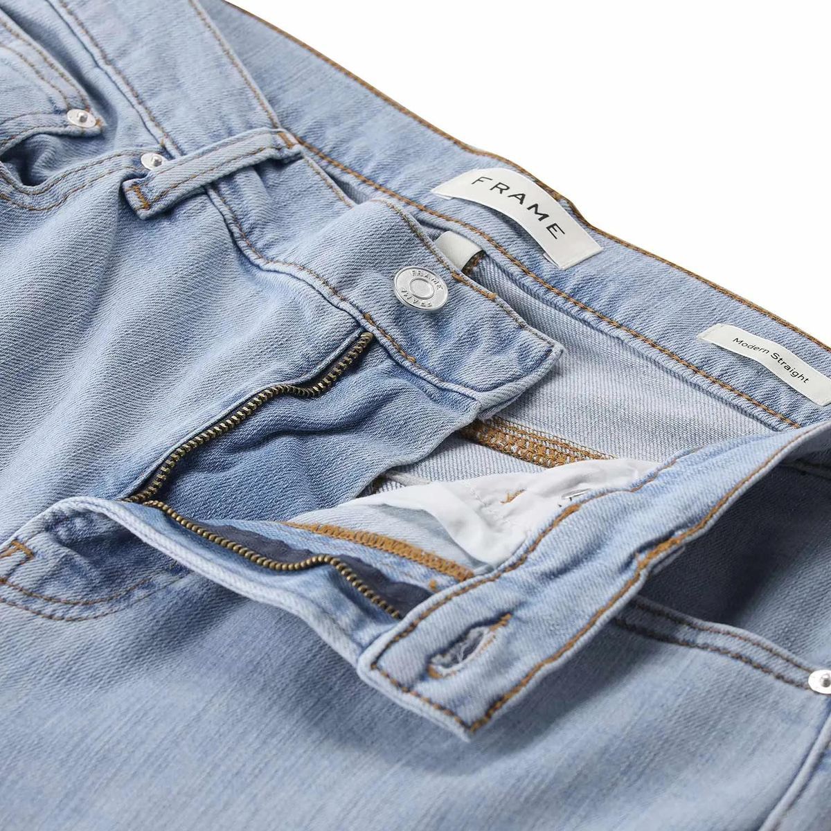 Moderne Jeans mit geradem Bein