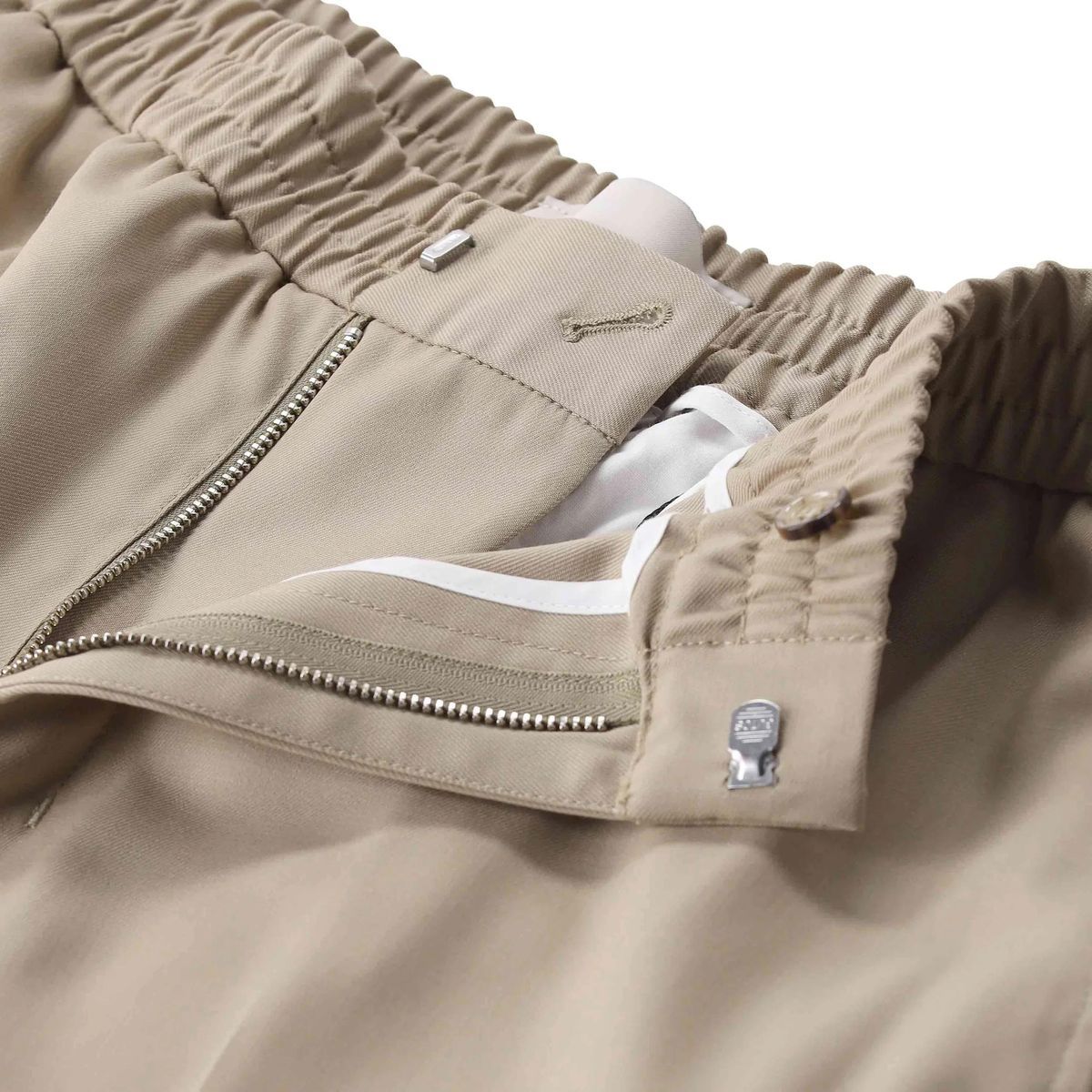 Elegante Wollhose mit Gummibund