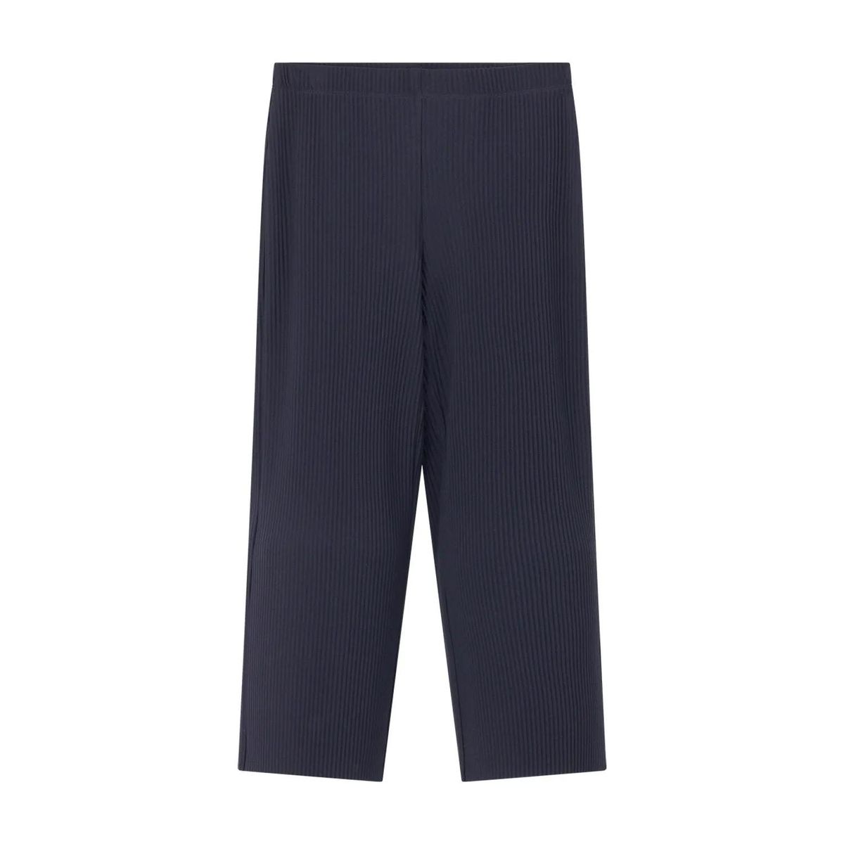 Plissee-Hose mit weitem Bein