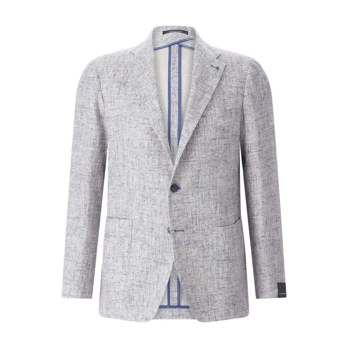 Strukturiertes Strick-Sakko mit einfachem Knopfverschluss