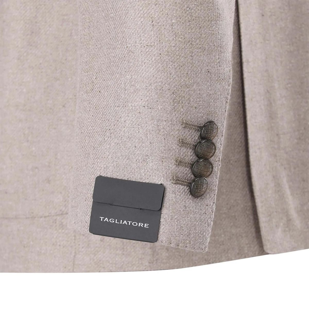 Elegantes zweireihiges Seidenblazer