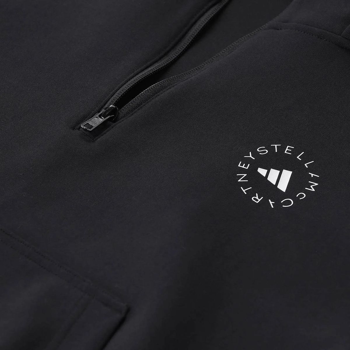 Sportives Halbarm-Kapuzensweatshirt mit Logo