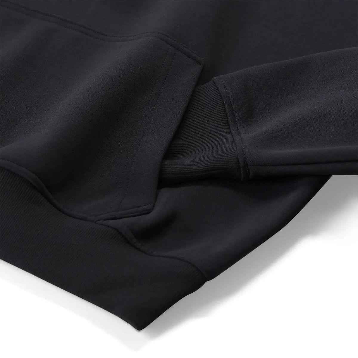 Sportives Halbarm-Kapuzensweatshirt mit Logo