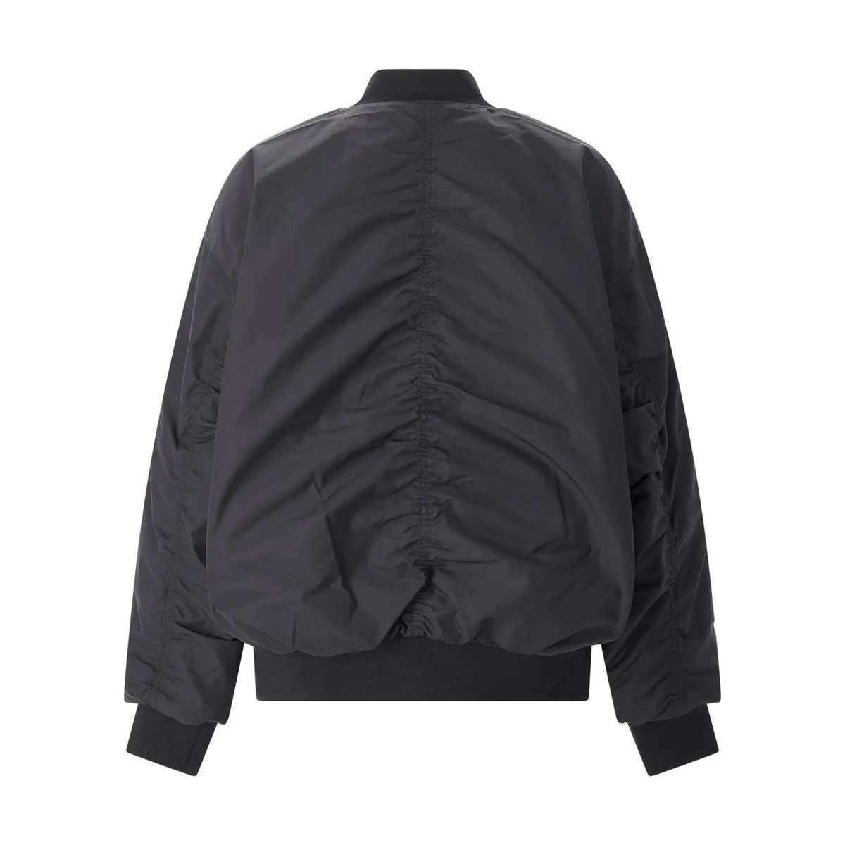 Oversized Bomberjacke mit Blumenmuster