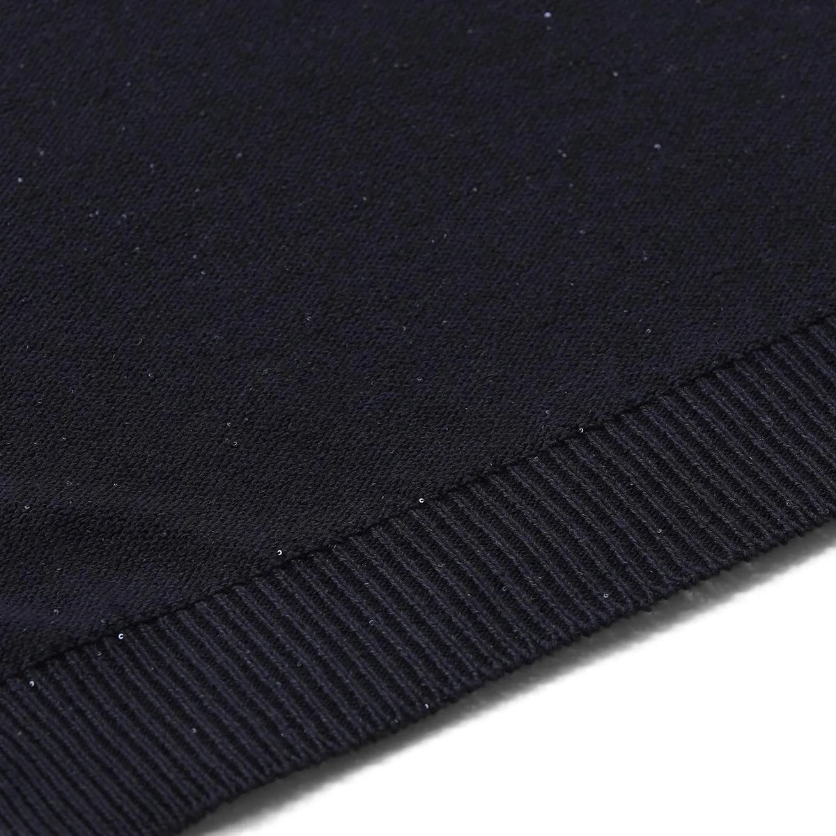 Strickweste mit Glitzerdetails