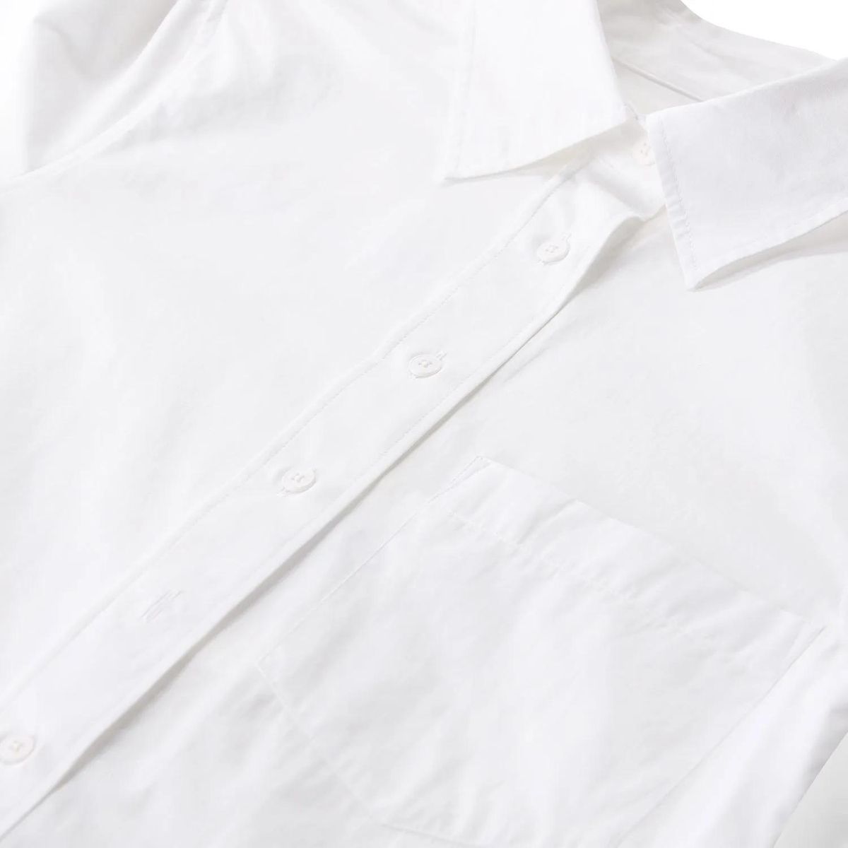 Kurzes Hemd aus Bio-Baumwolle