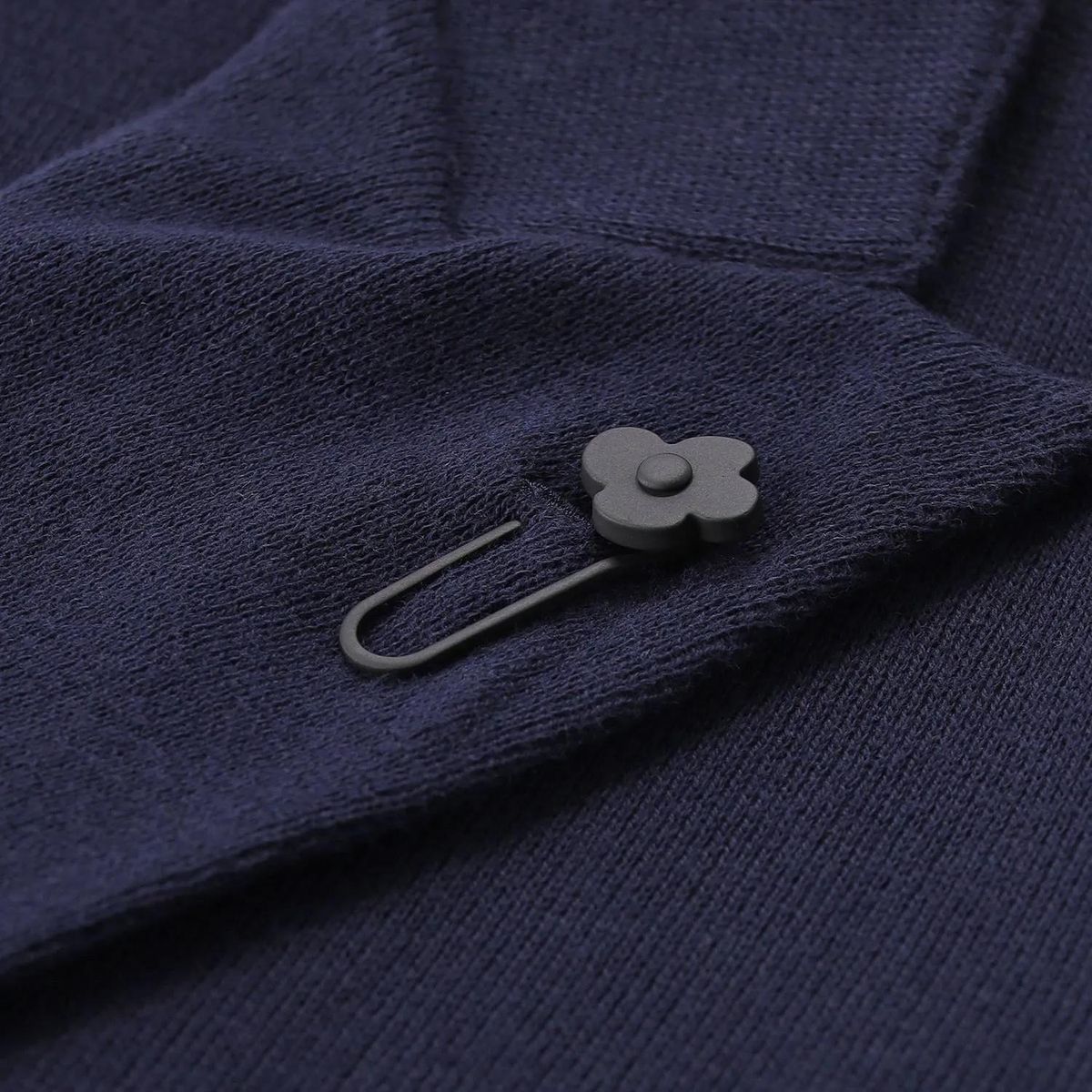 Elegantes zweireihiges Strick-Sakko